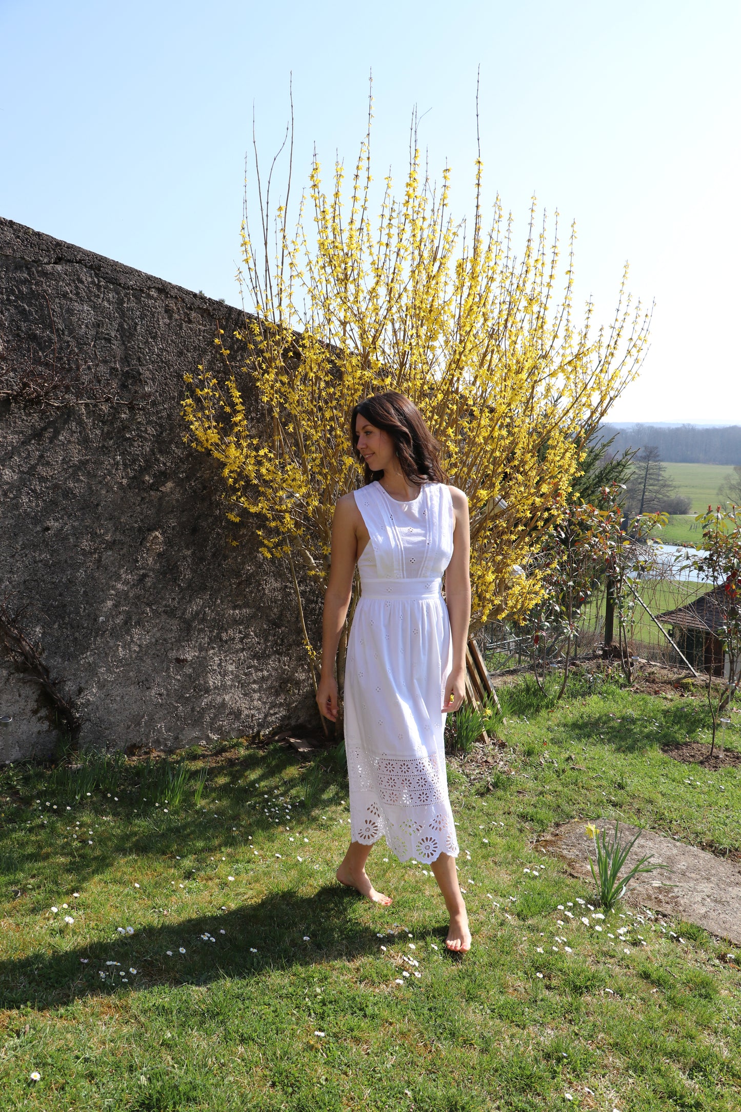 Origanum Embroidered Dress