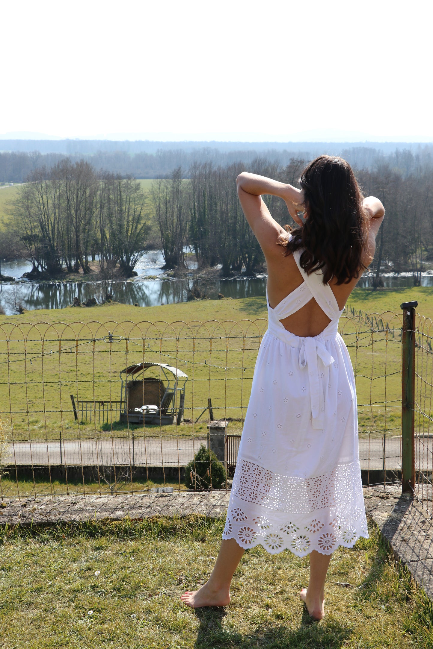 Origanum Embroidered Dress