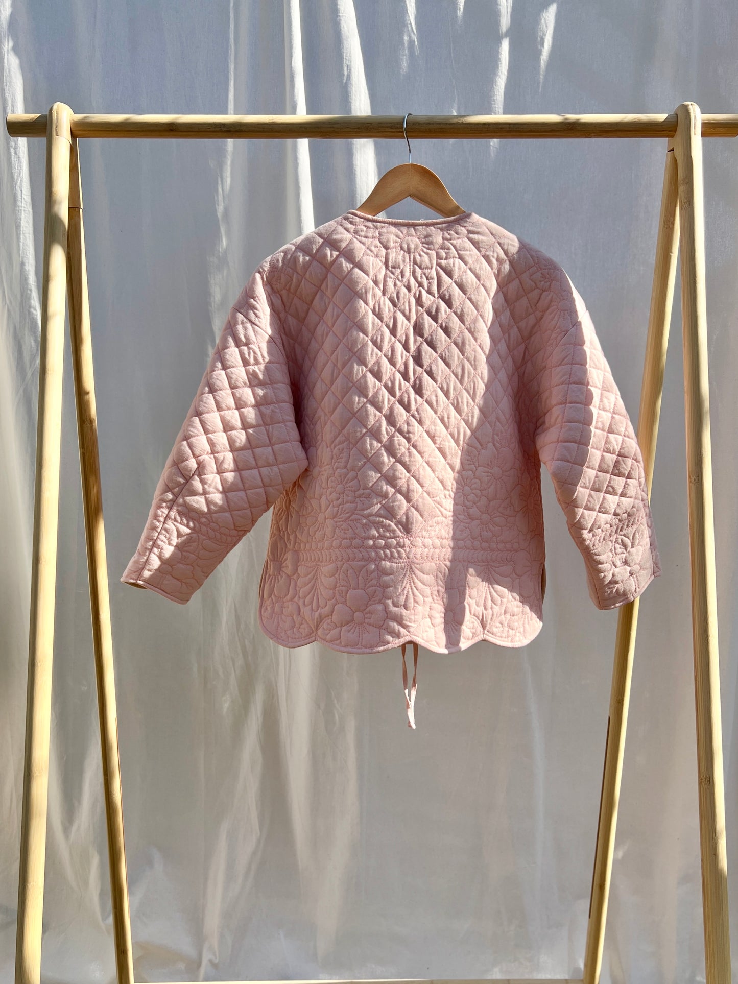 Evie Floral Quilted Vest