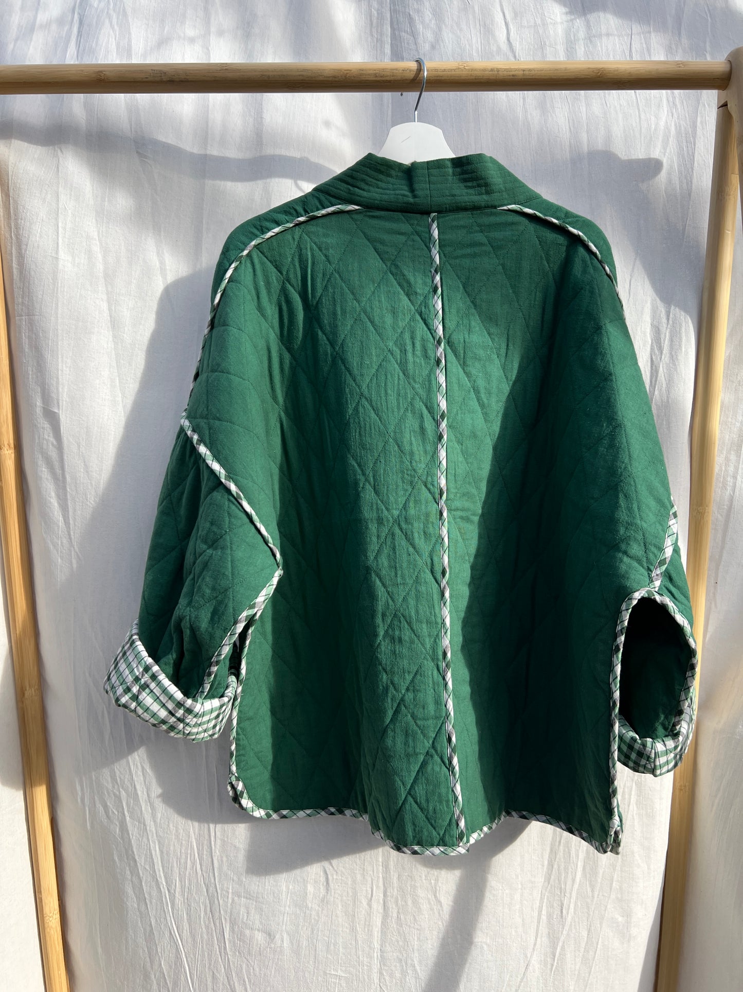 Veste matelassée et tissée à la main Ava