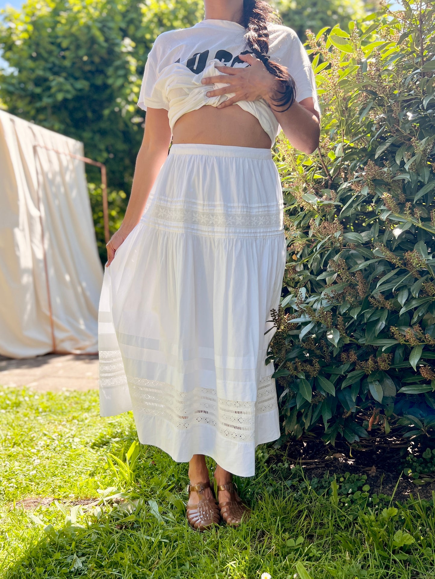 Elie midi skirt