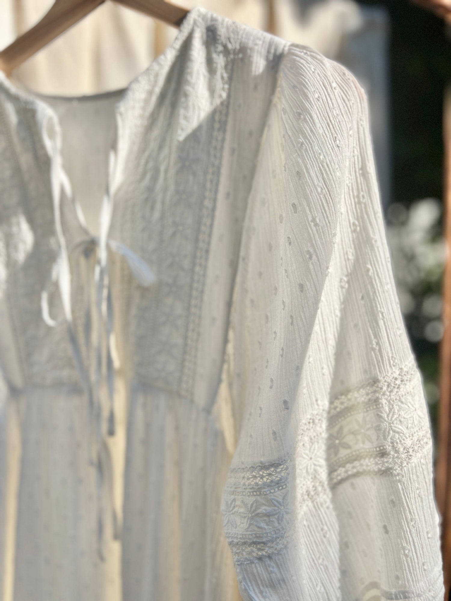 Timeless white dresses