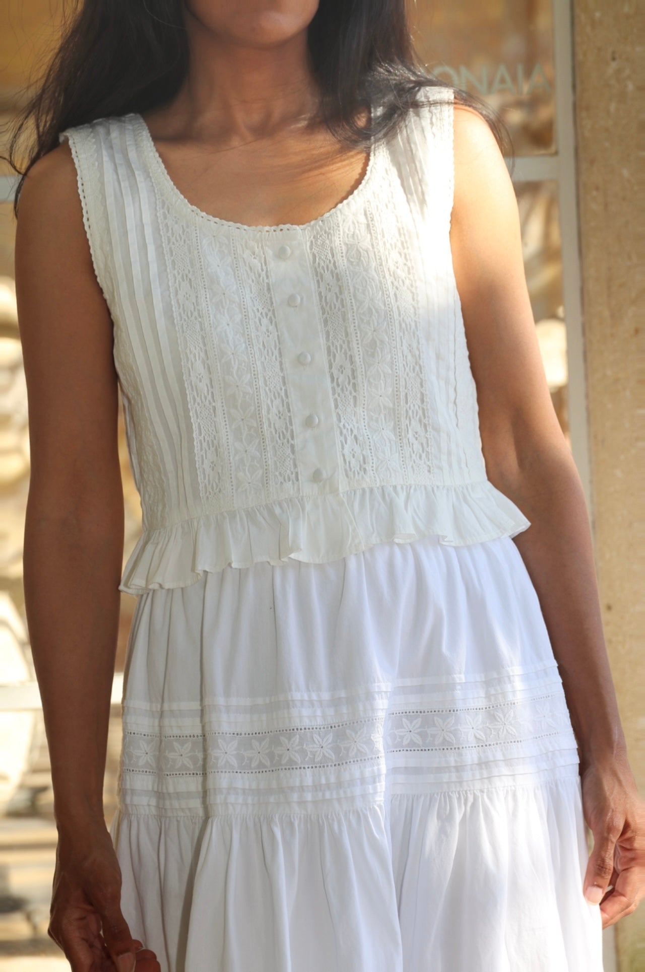 Elie midi skirt