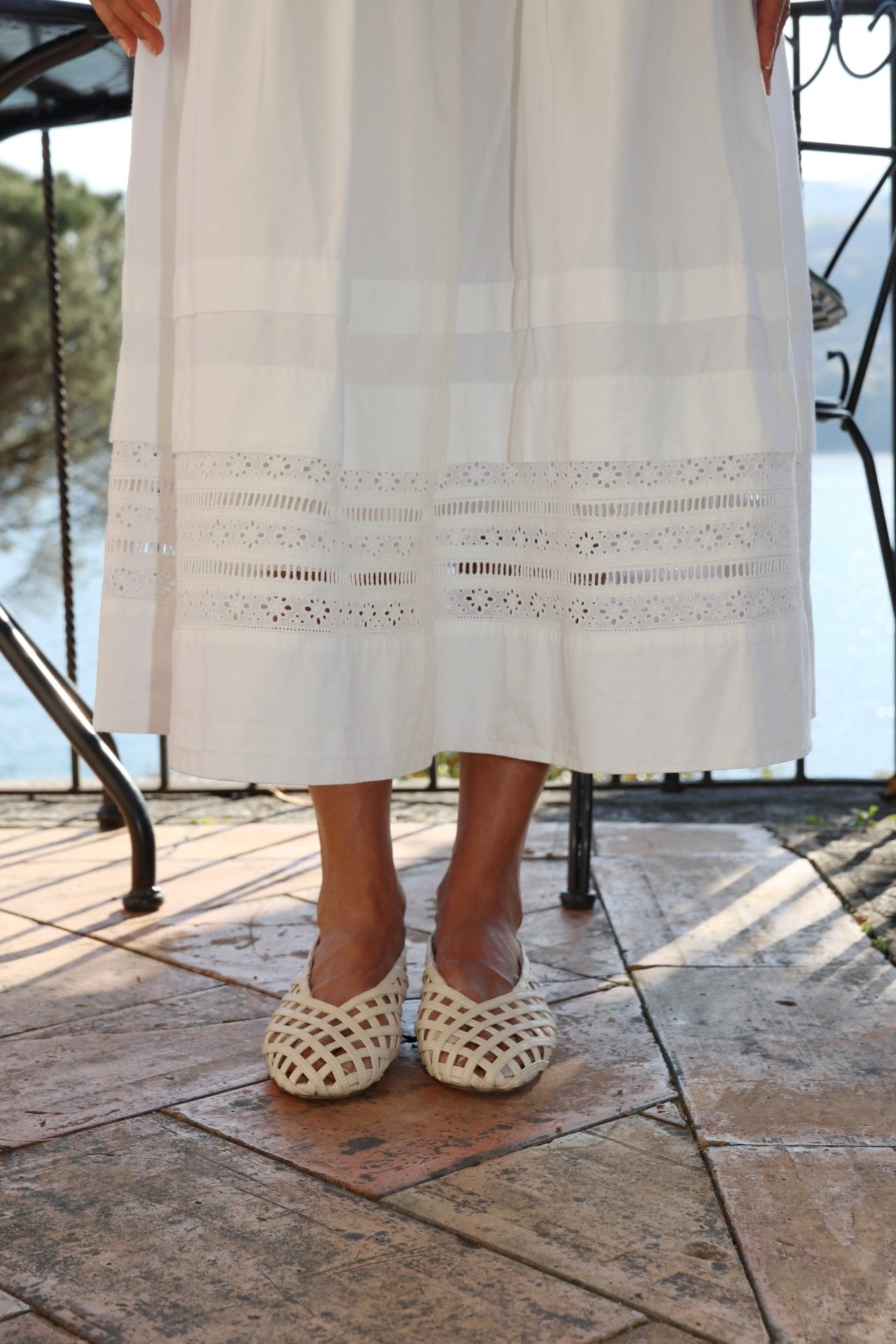 Elie midi skirt