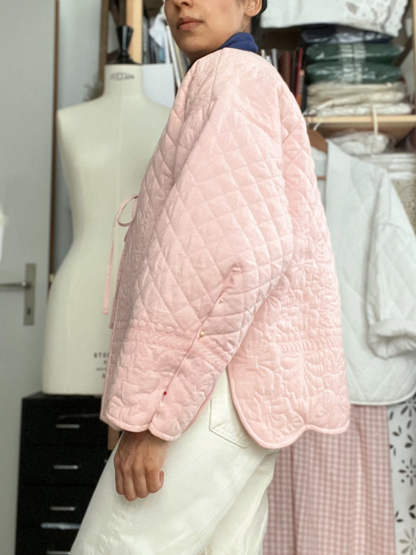 Evie Floral Quilted Vest
