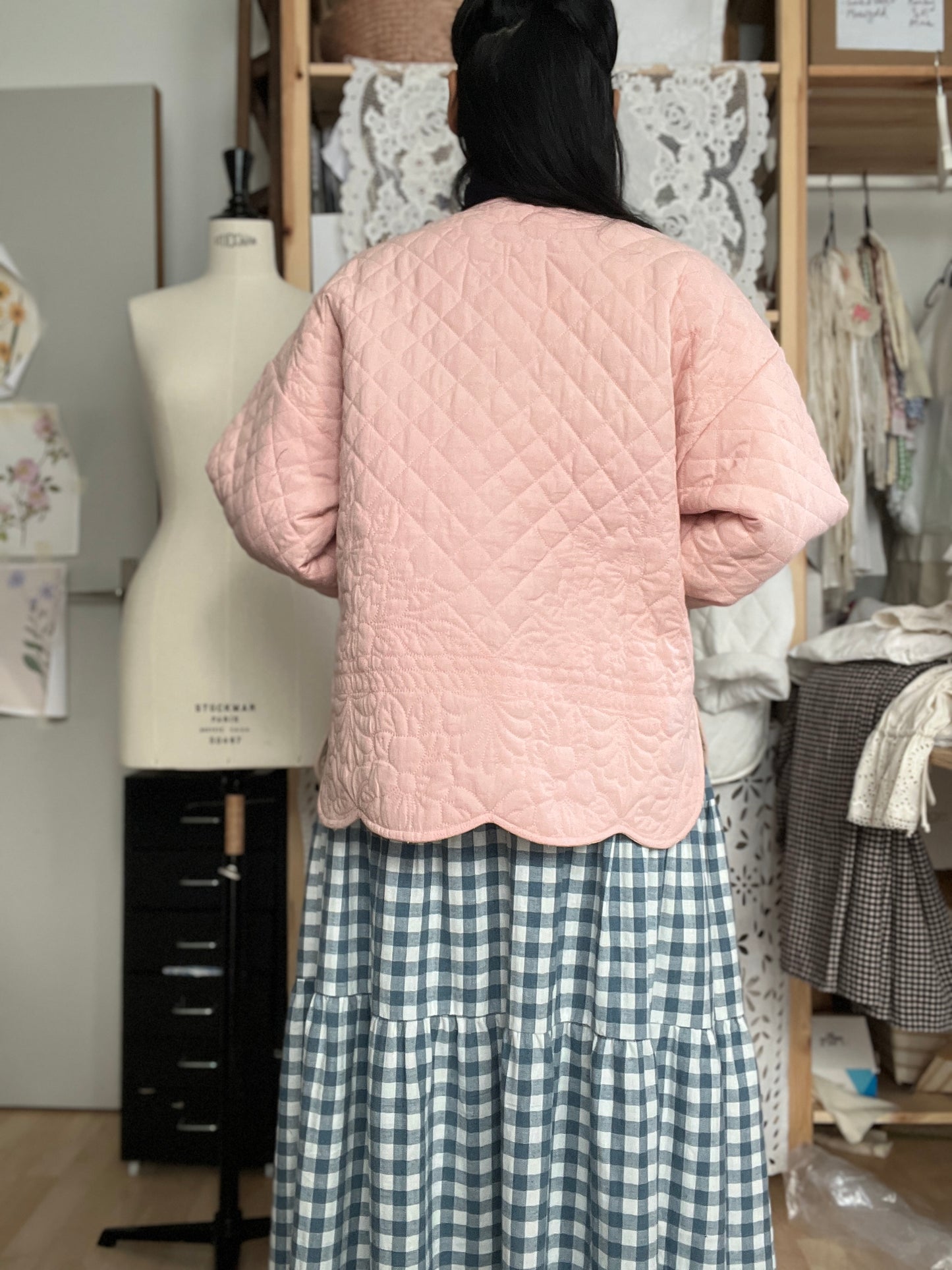 Evie Floral Quilted Vest