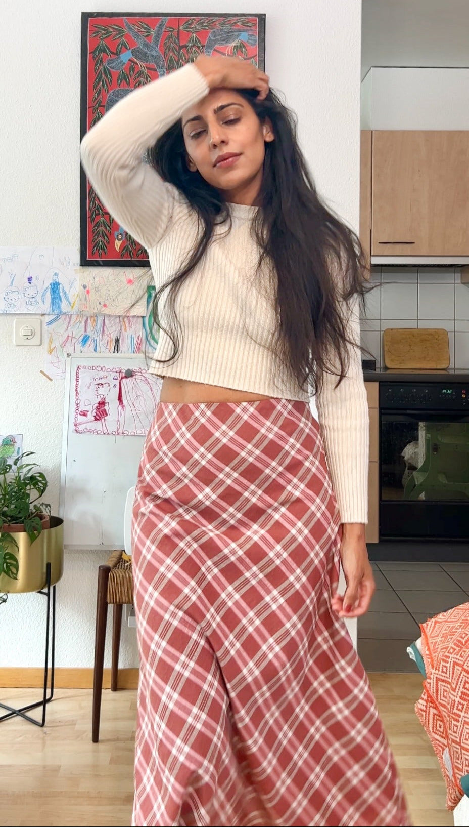 Leonie skirt - Chestnut