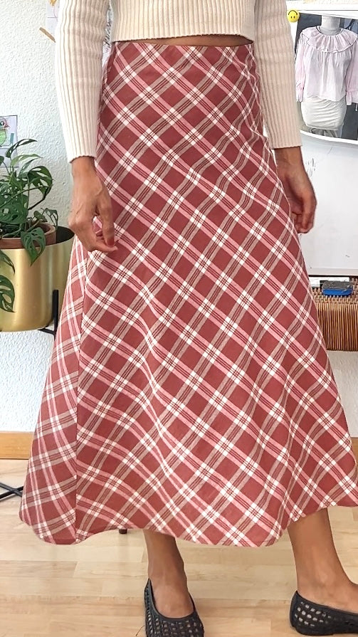 Leonie skirt - Chestnut