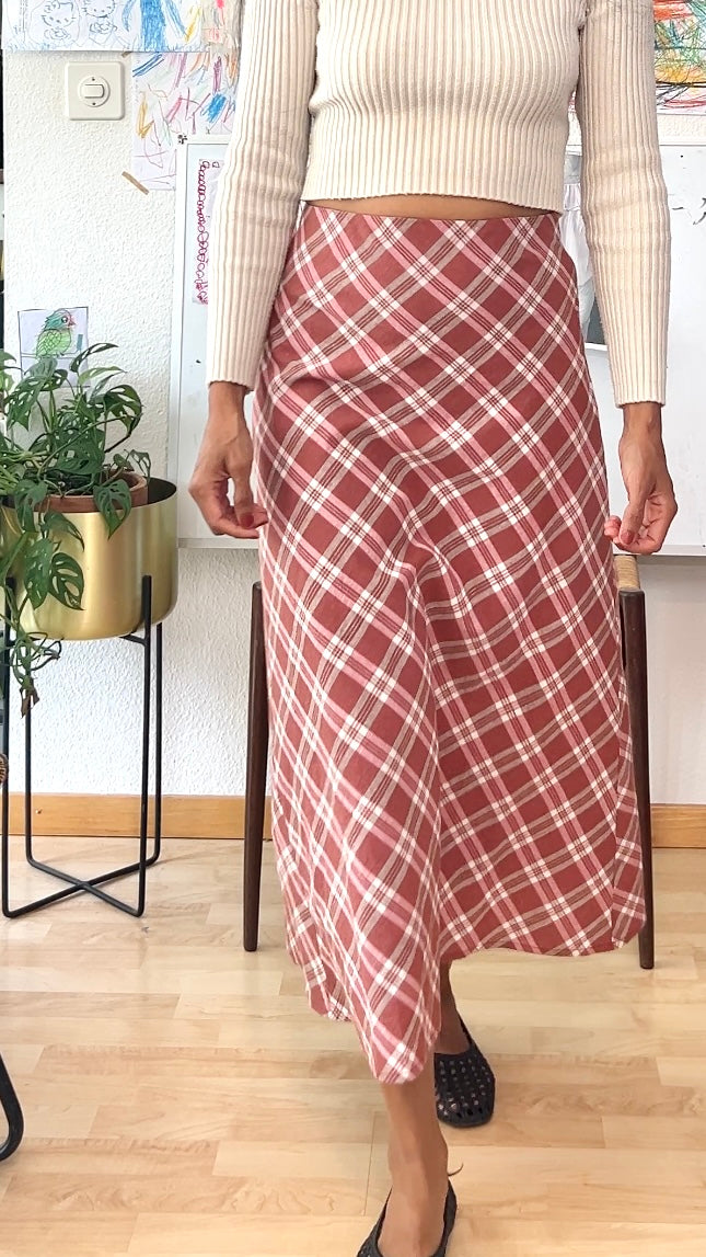Leonie skirt - Chestnut