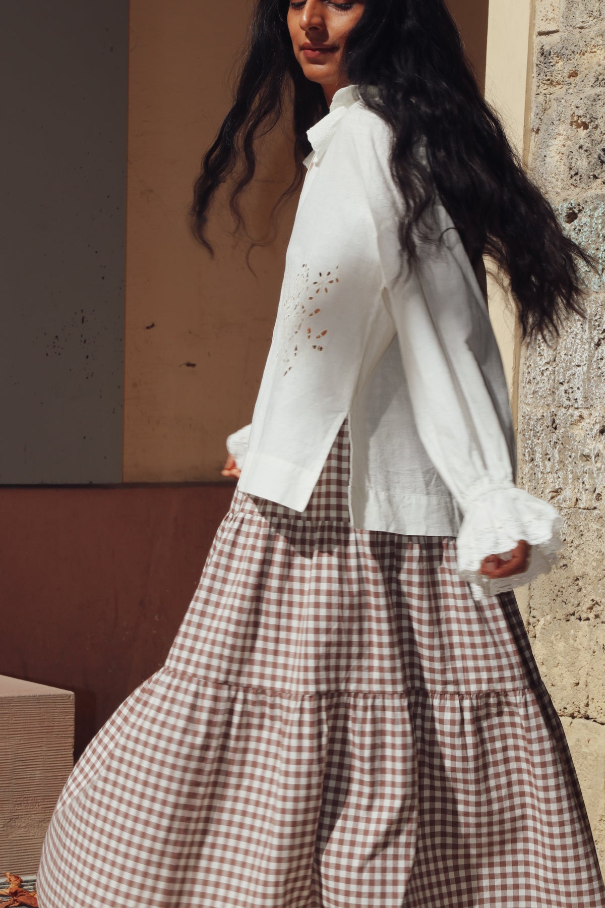 Hemd Livia - Creme