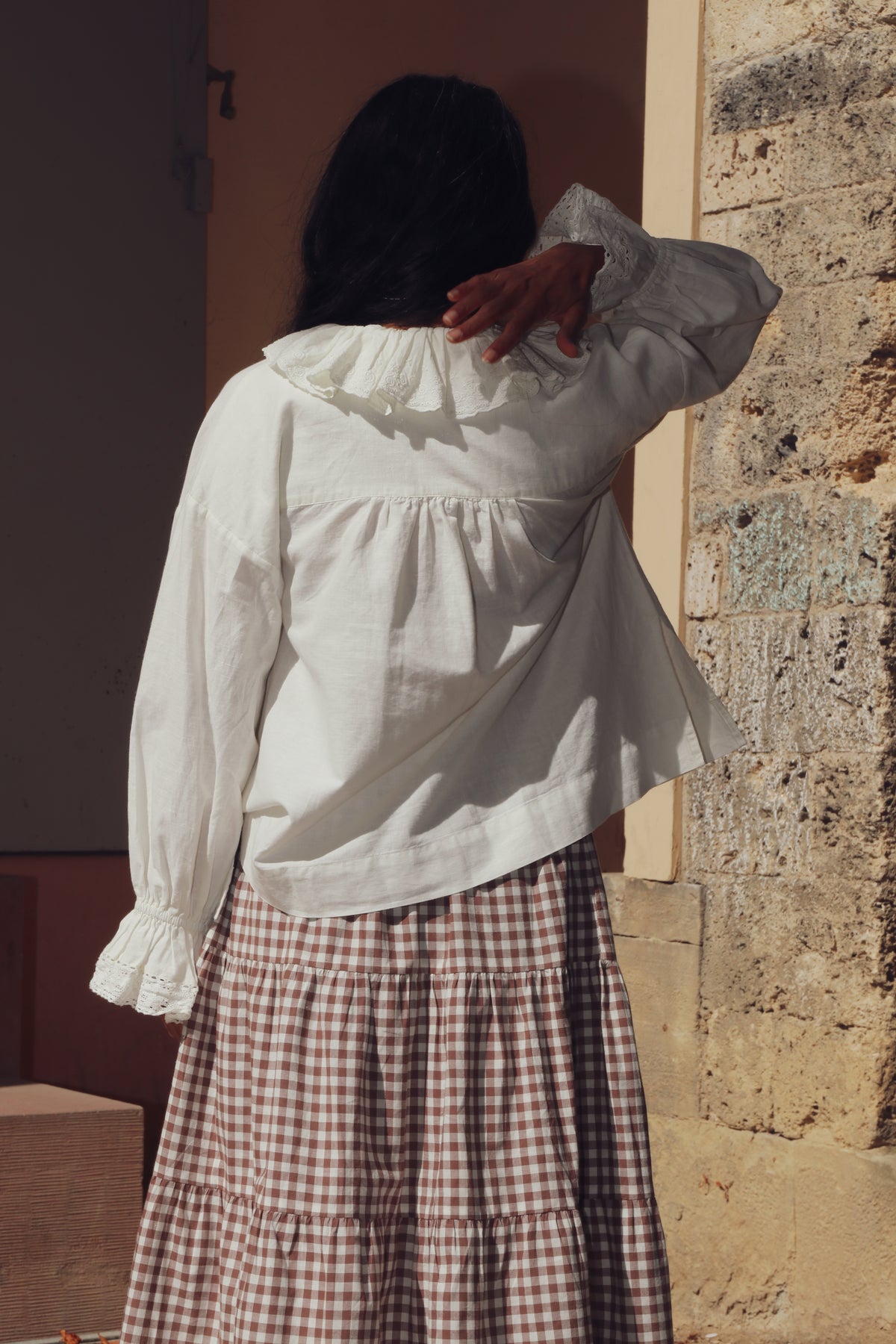 Hemd Livia - Creme