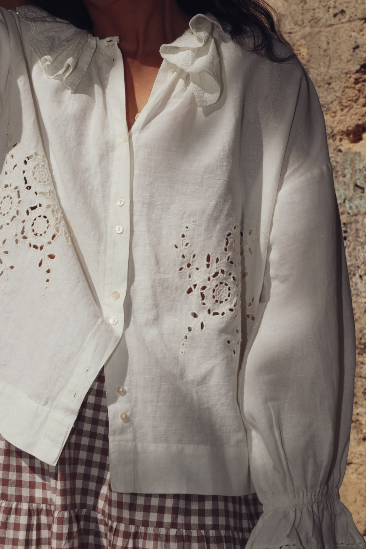 Hemd Livia - Creme