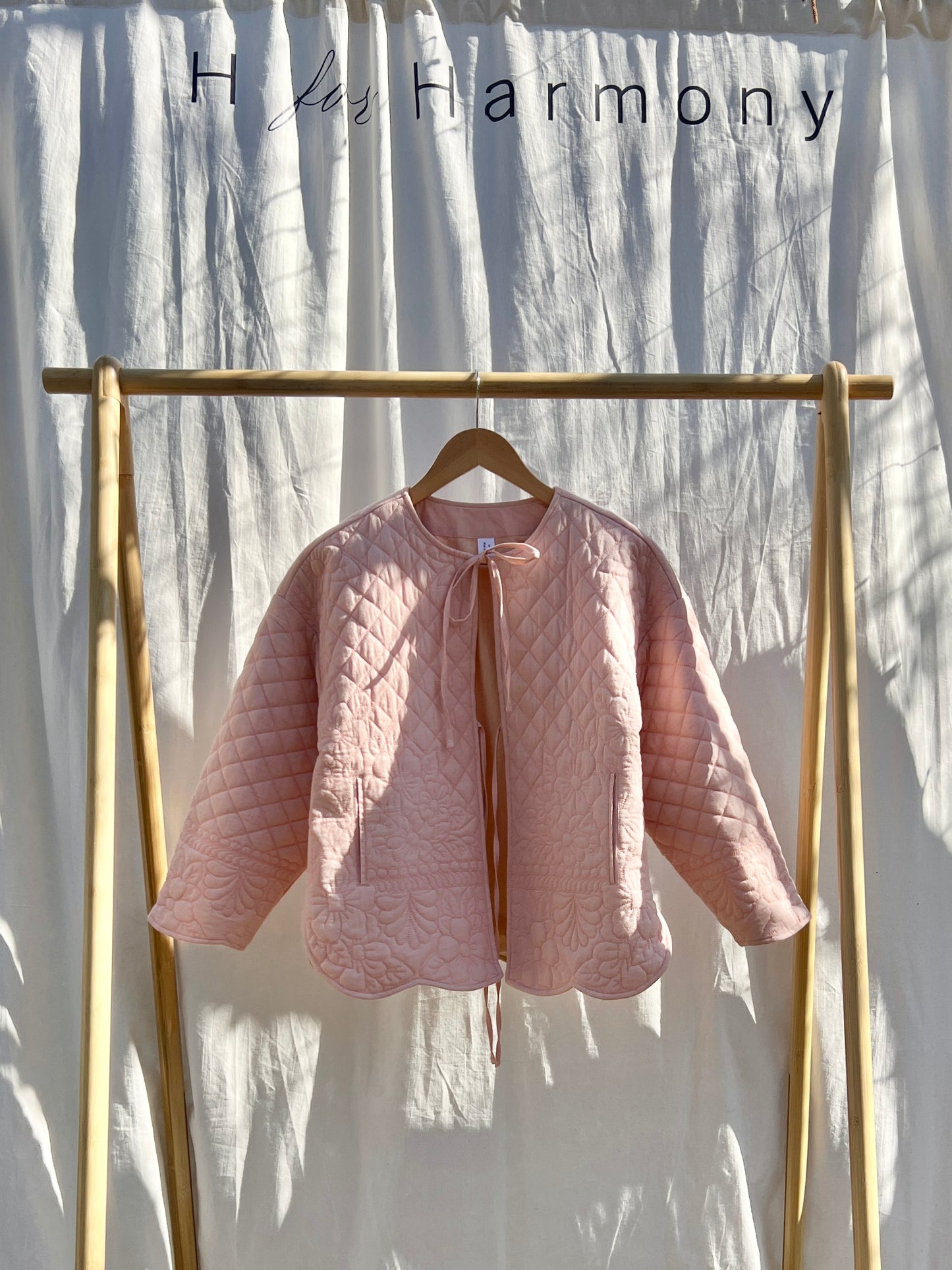 Evie Floral Quilted Vest