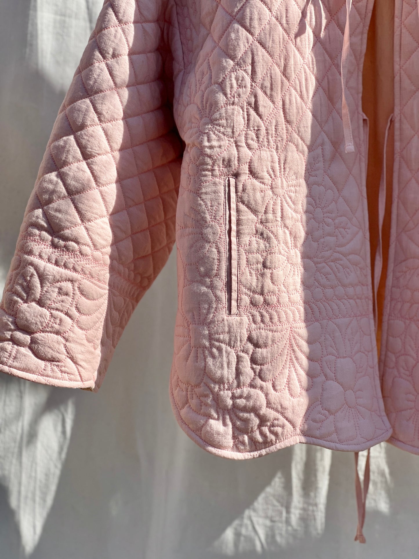 Evie Floral Quilted Vest