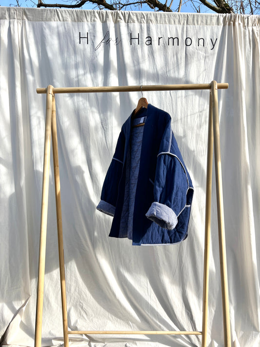 Veste matelassée et tissée à la main Ava