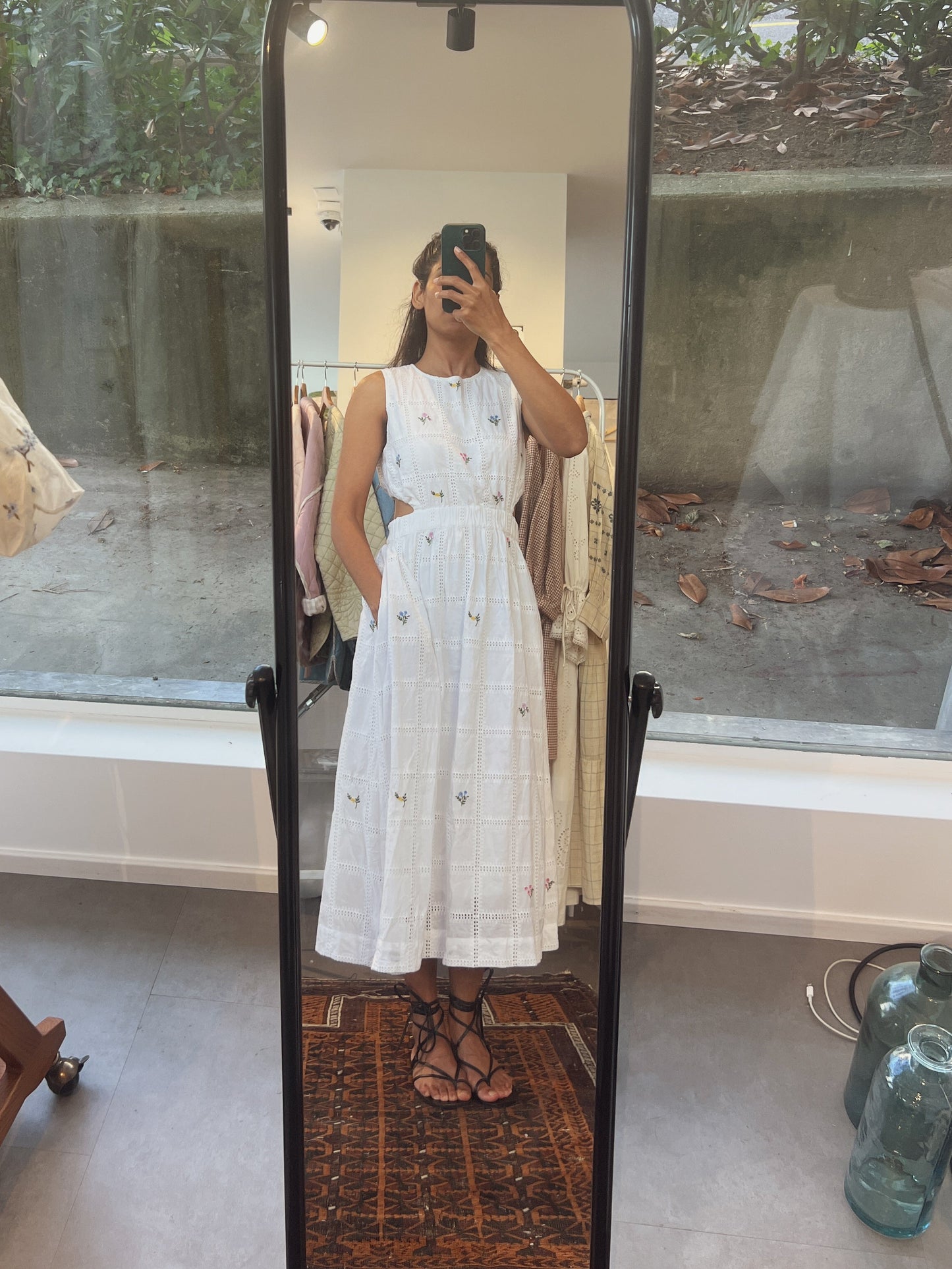 Nuria dress - open back version