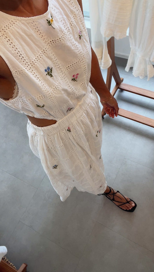 Nuria dress - open back version