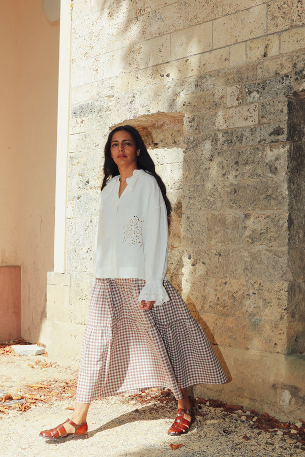 Hemd Livia - Creme