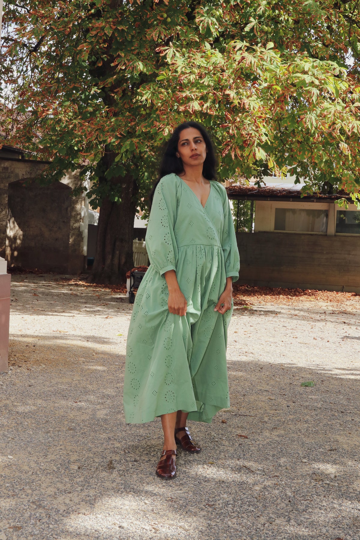Kleid Eloise - Salbei
