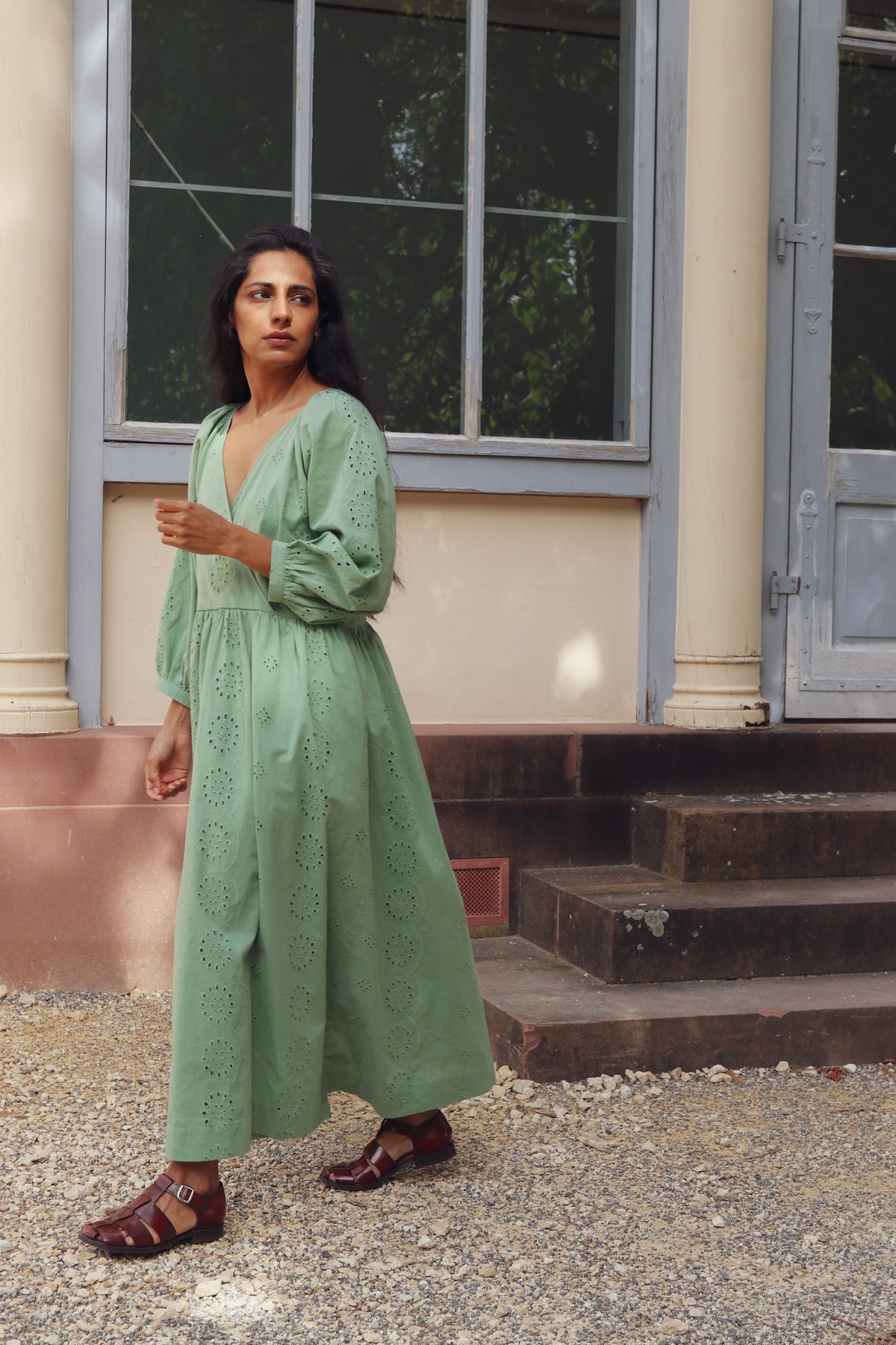 Kleid Eloise - Salbei